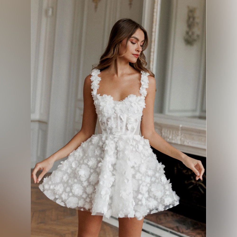 Rosie Etienne Primrose Bridal Mini Dress